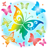 Butterflies Square